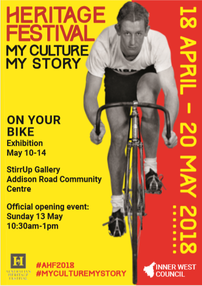 Heritage Wk On Yer Bike exihibition May 2018 POSTER.png